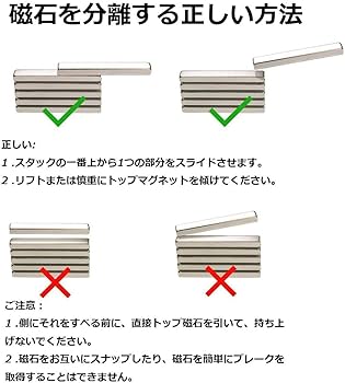 Amazon.co.jp: KLF 超強力な棒磁石 バーマグネット ネオジム